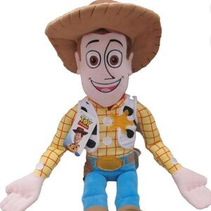 Disney Cowboy Plush with Blue and Yellow Outfit